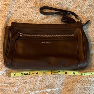 Large Coach wristlet